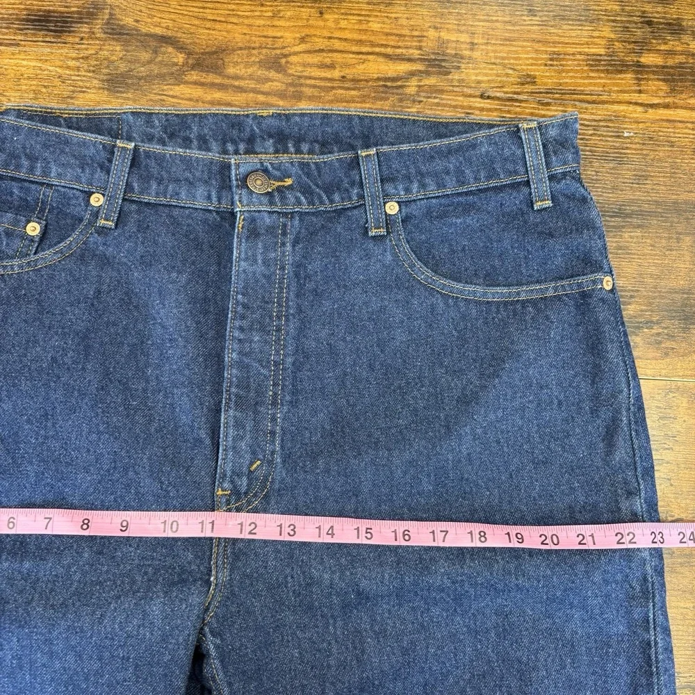 Vintage 90s Levi's NEW With Tags Dark 505 Straight Regular Fit‎ Jeans 38x34 NOS